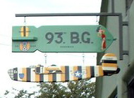 The sign at Hut 2 is also our website logo Hut 2 Sign