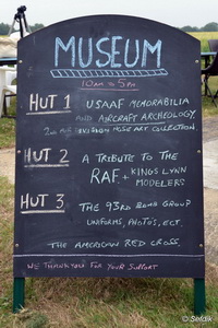 Huts Blackboard